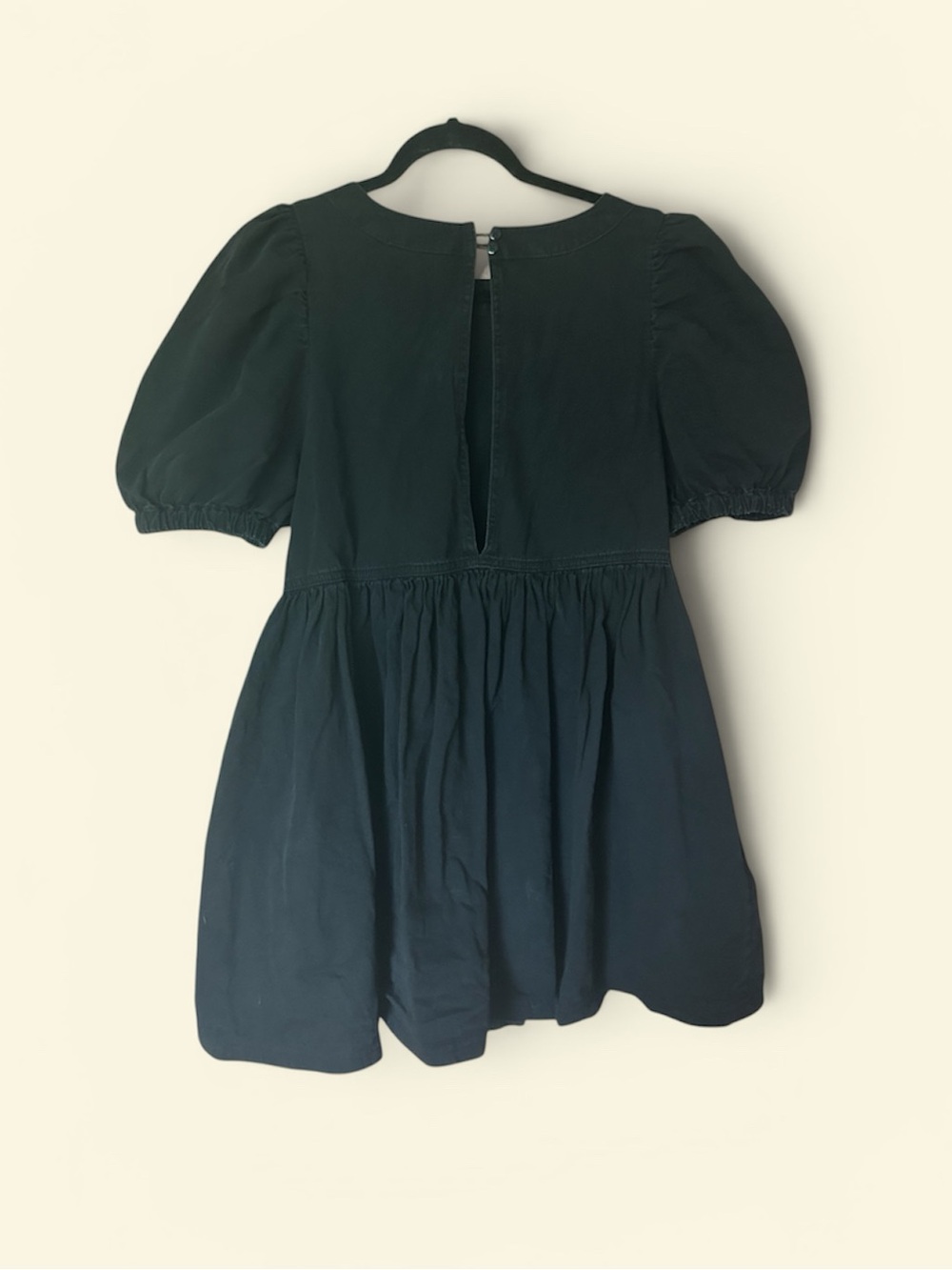 Forever 21 Black Puff-Sleeve Mini Dress - Picture 2 of 6